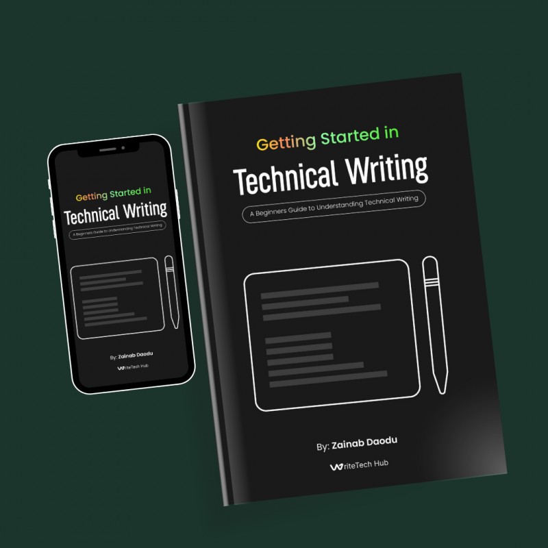 Getting Started in Technical Writing ebook cover